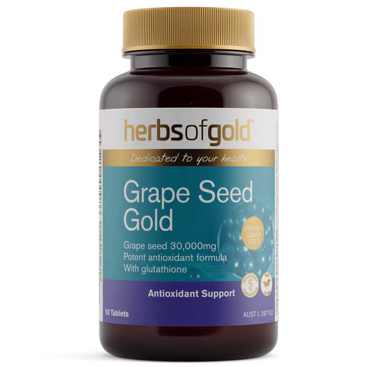 Herbs Of Gold Grape Seed Gold 60t