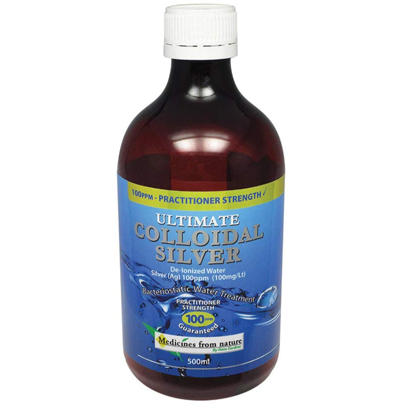 Medicines From Nature Ultimate Colloidal Silver 100ppm 500ml