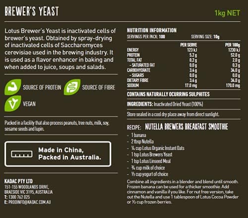 Lotus Brewers Yeast 500g