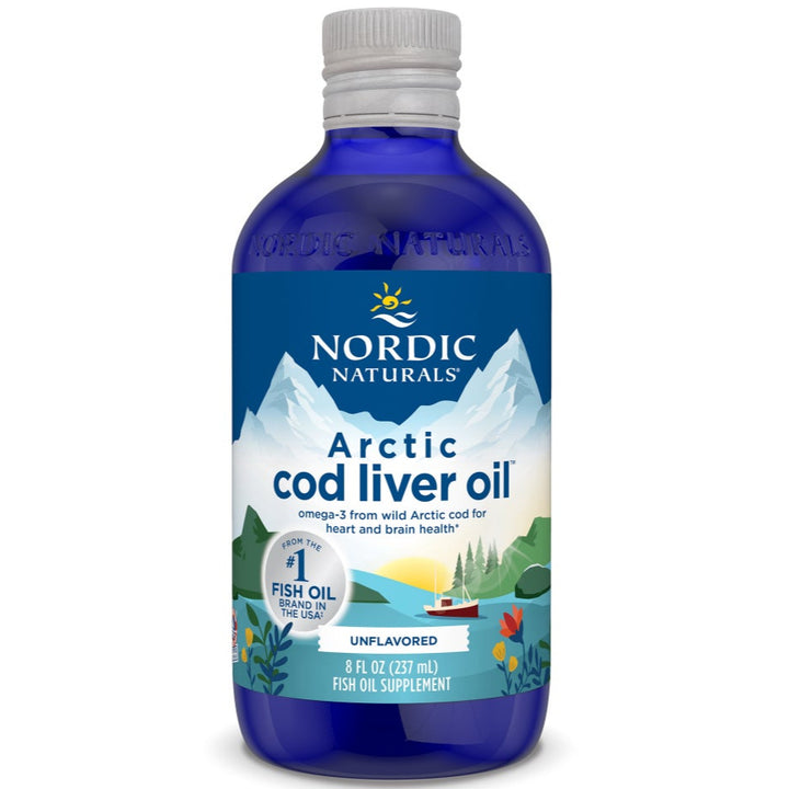 Nordic Naturals Cod Liver Oil Plain 237ml