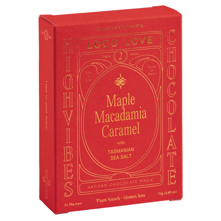 Loco Love Macadamia Maple Twin Pack 2 X 35g
