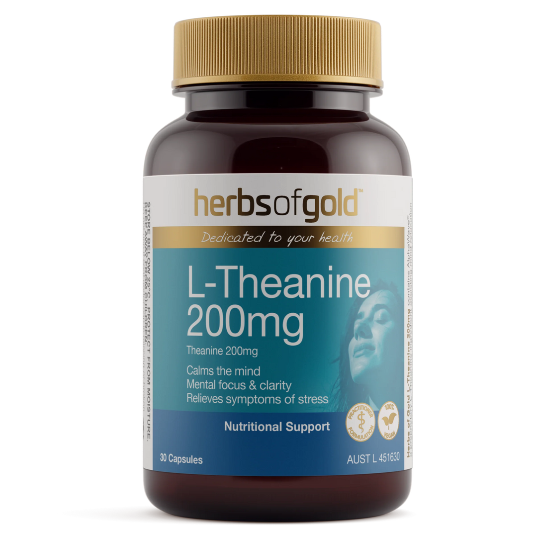 Herbs Of Gold L-theanine 200mg 30c