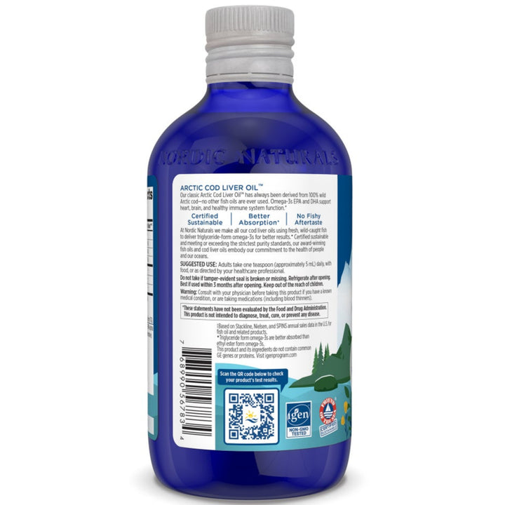 Nordic Naturals Cod Liver Oil Strawberry 237ml