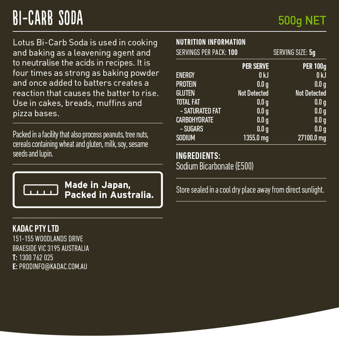 Lotus Bi-carb Soda 500g