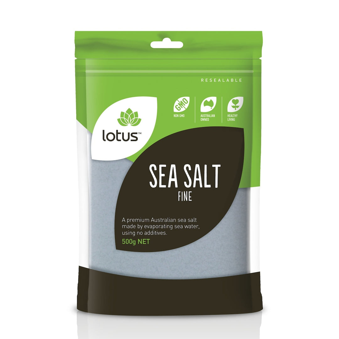 Lotus Sea Salt Fine 500g