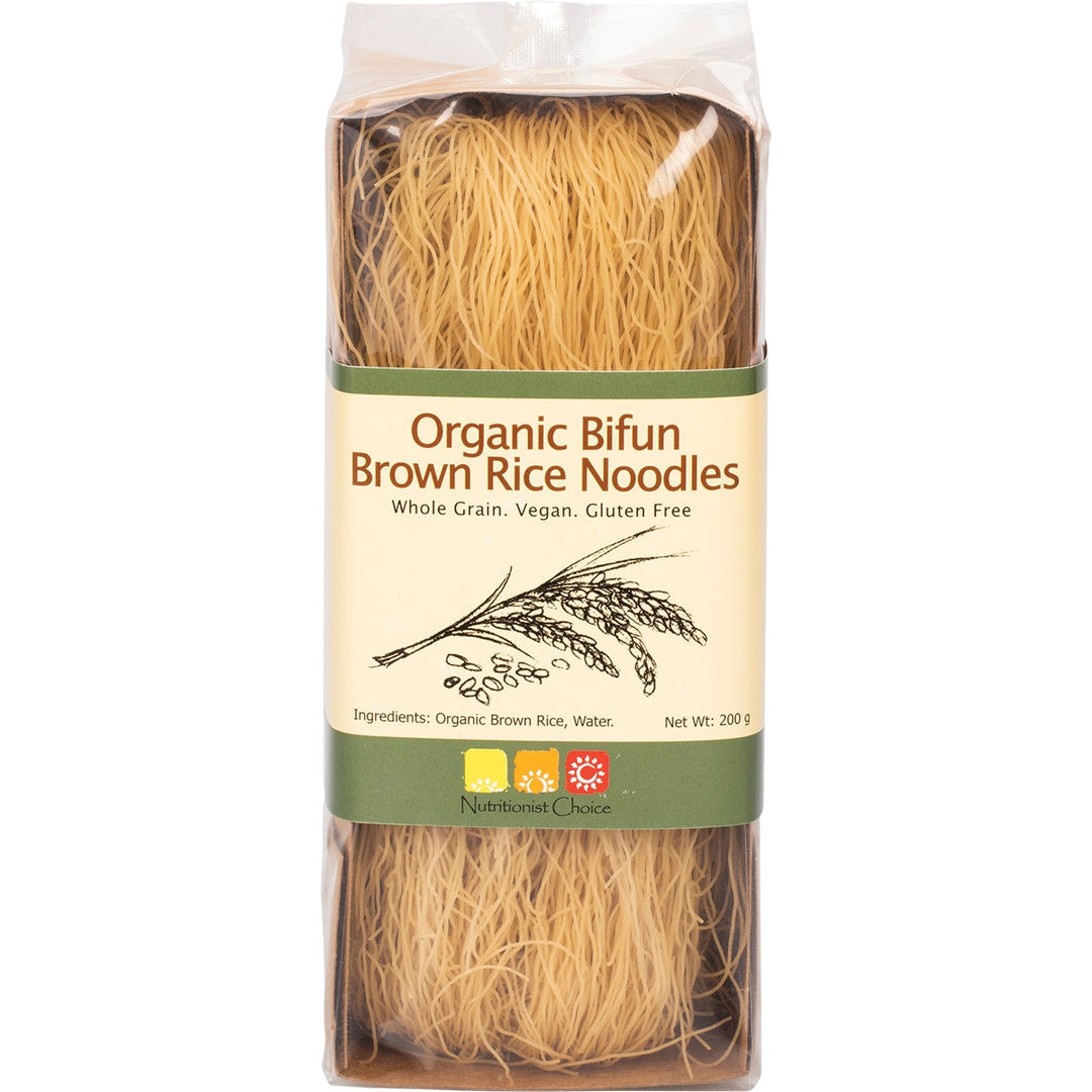 Nutritionist Choice Bifun Brown Rice Noodle Organic 200g