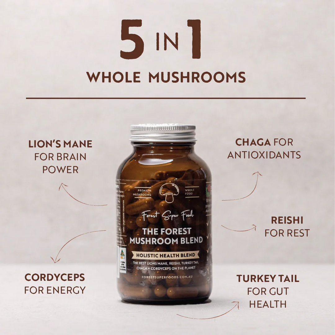 Forest Super Foods Forest Mushroom Blend 120c
