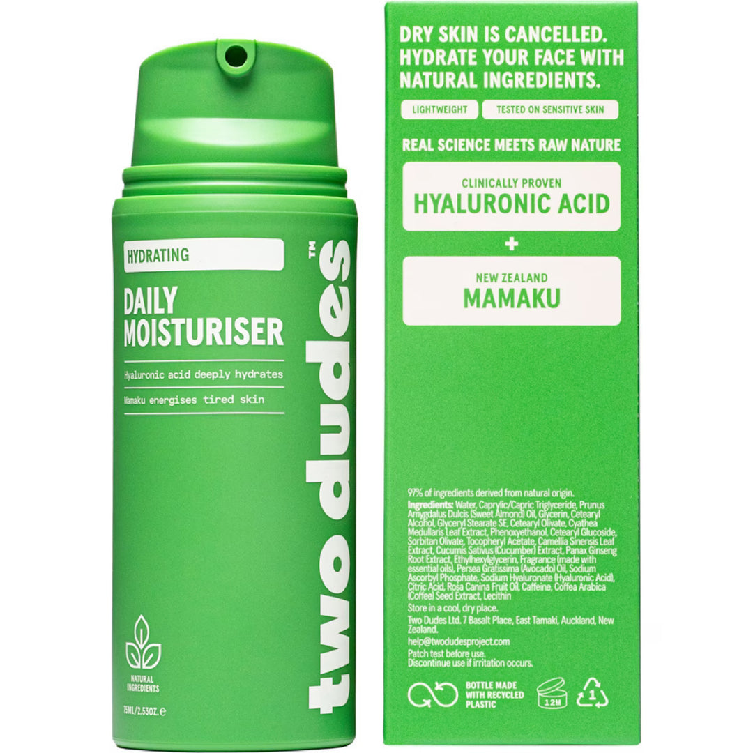 Two Dudes Hydrating Daily Moisturiser 75ml