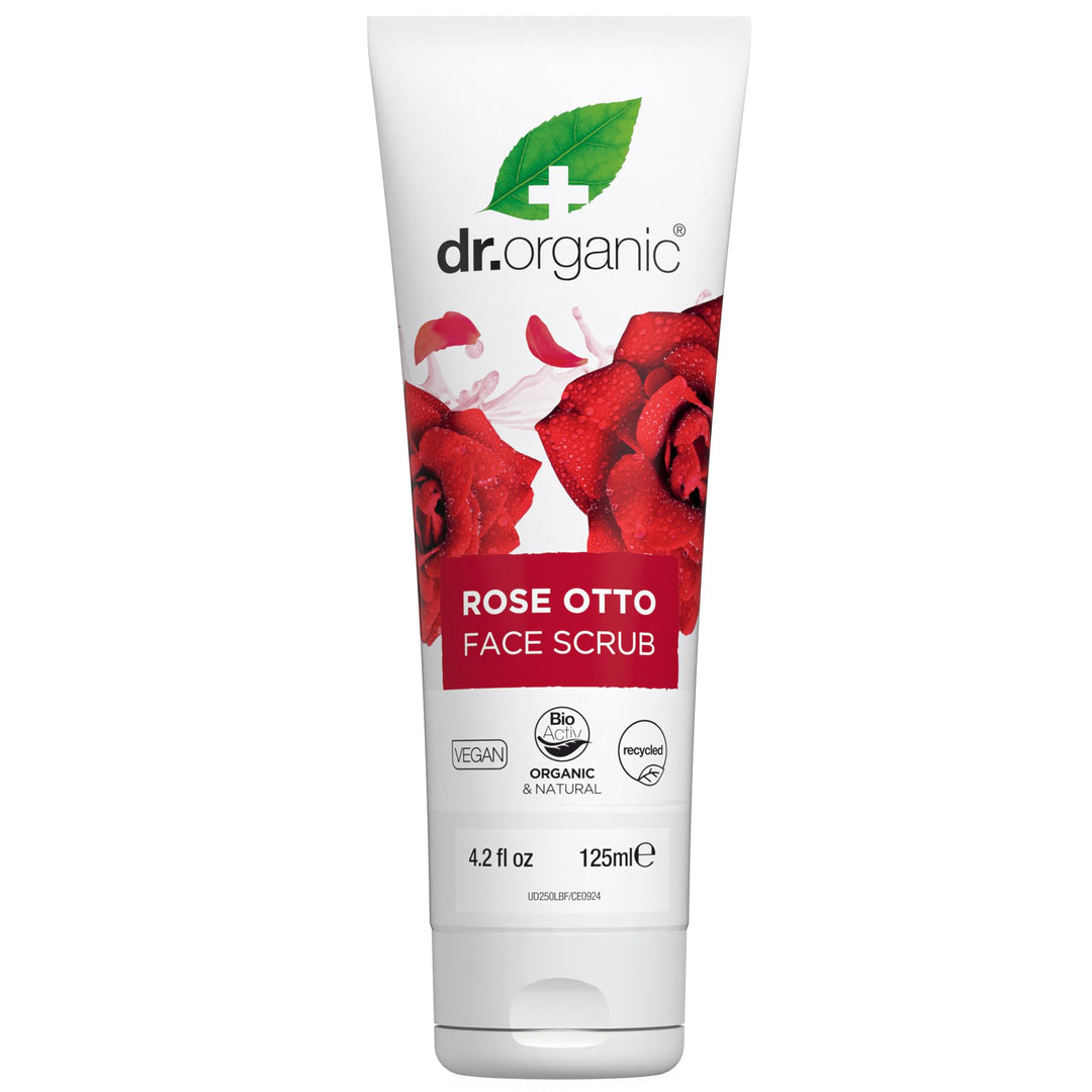 Dr Organic Rose Otto Face Scrub
