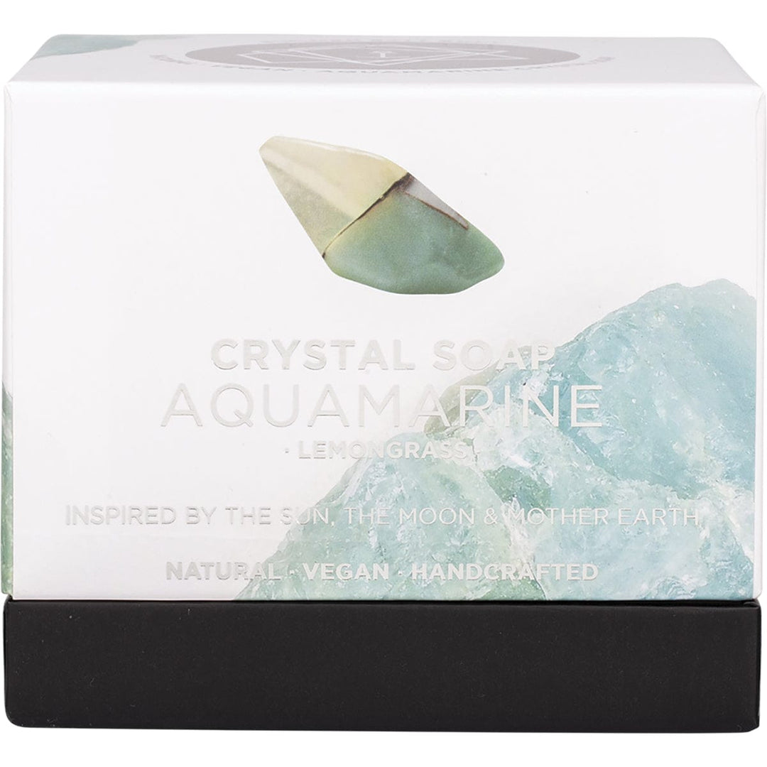 Summer Salt Body Crystal Soap Lemongrass 155g