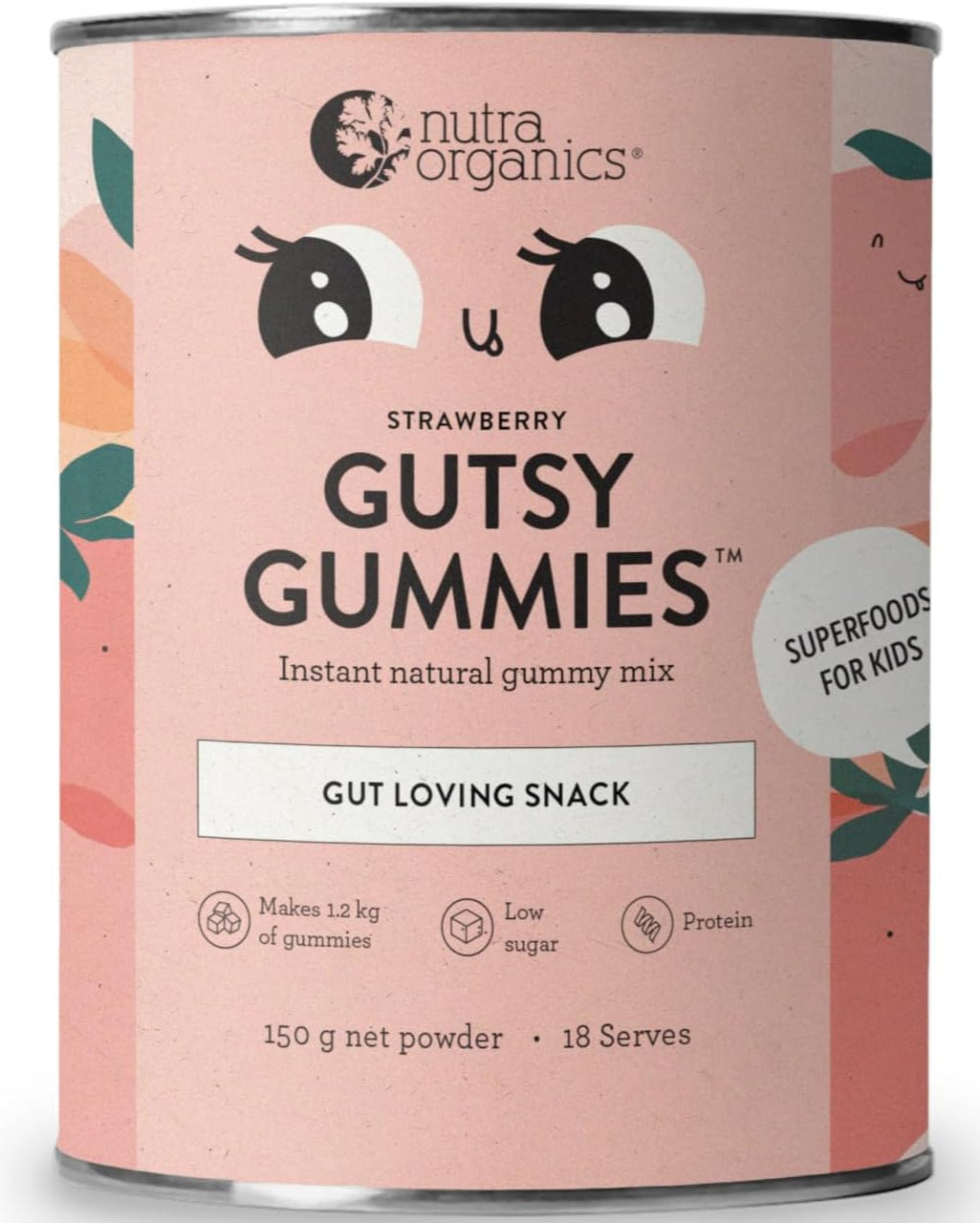 Nutra Organics Strawberry Gutsy Gummies