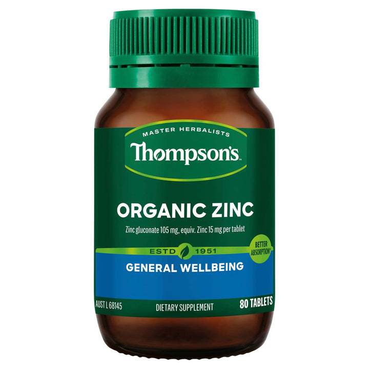 Thompsons Organic Zinc