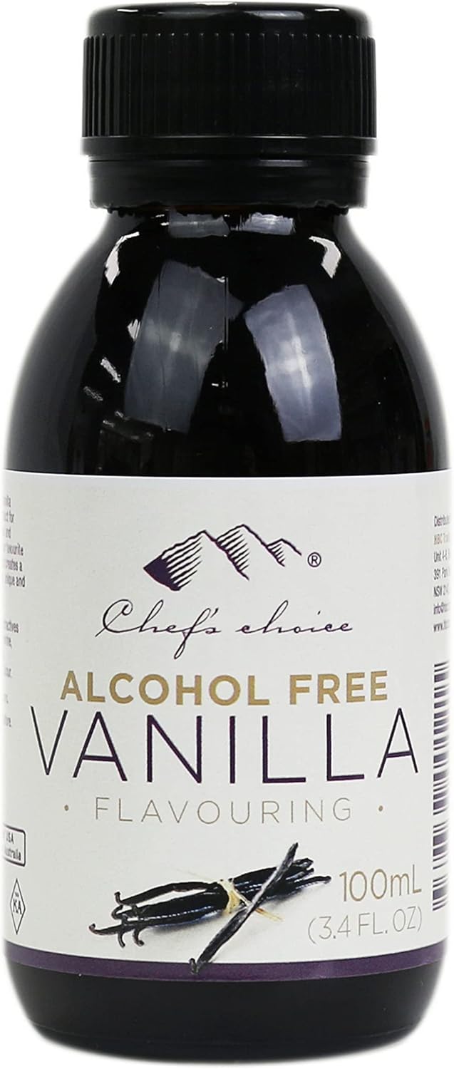 Chefs Choice Alcohol Free Vanilla Flavouring 100ml