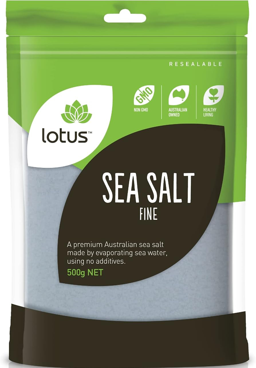 Lotus Sea Salt Fine 500g