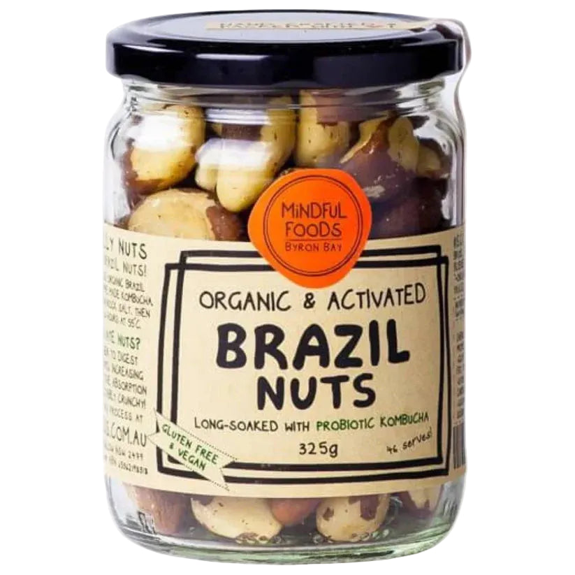 Mindful Foods Organic & Activated Brazil Nuts 325g