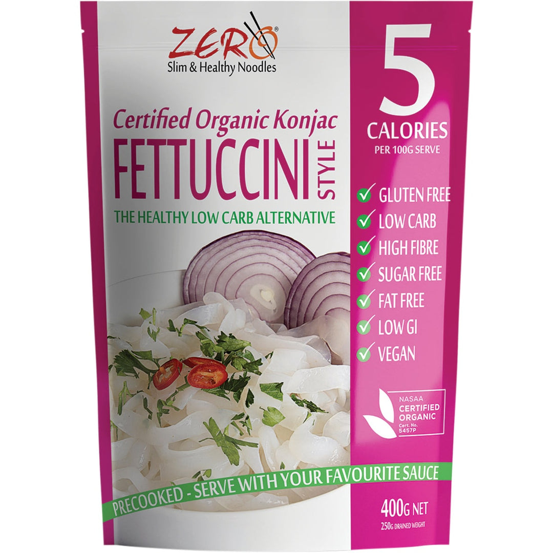 Zero Organic Konjac Fettuccini 400g