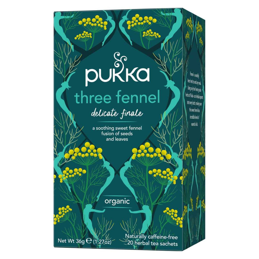Pukka Three Fennel Tea Bags 20tb