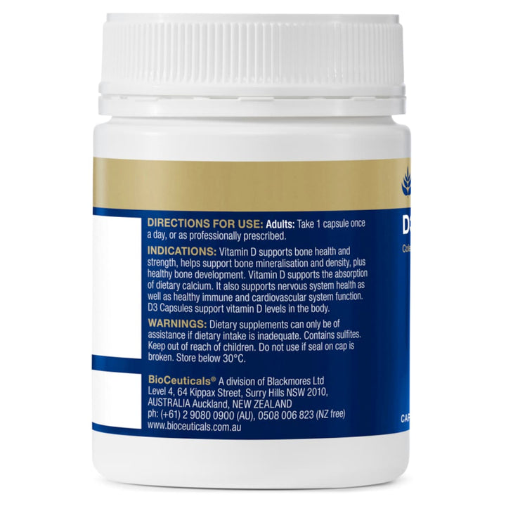 Bioceuticals D3 Capsules