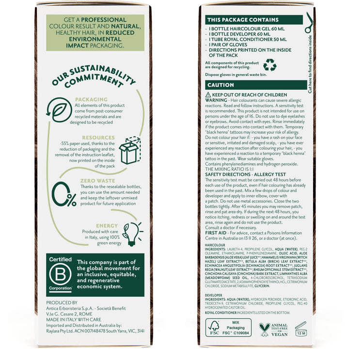 Herbatint 6d Dark Golden Blonde