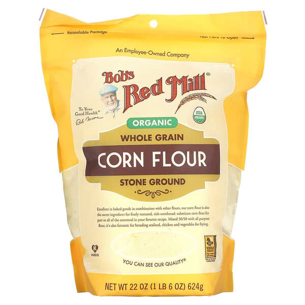 Bob's Red Mill Organic Corn Flour 680g