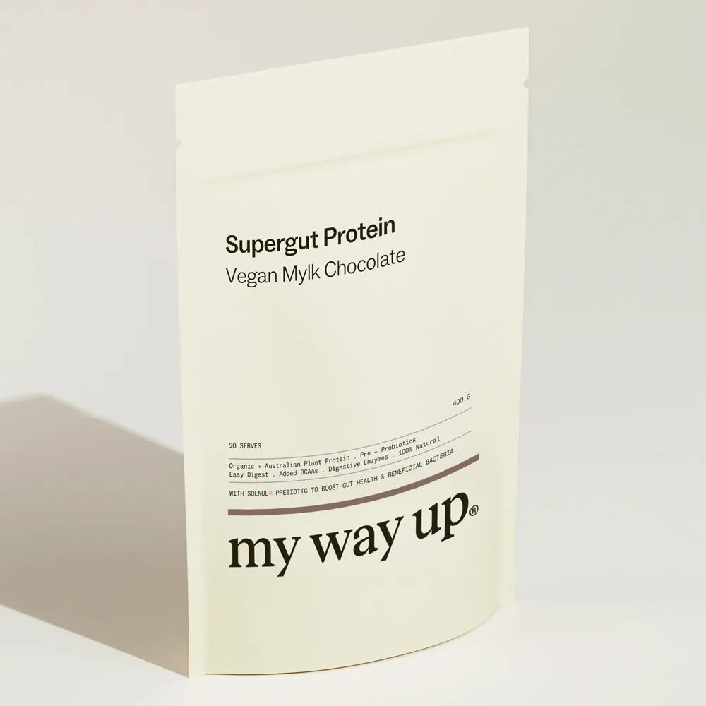 My Way Up Supergut Protein Vegan Mylk Chocolate 400g