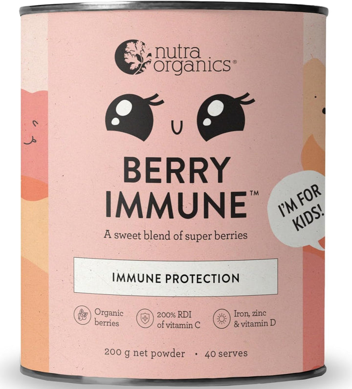 Nutra Organics Kidz Berry Immune Superfood
