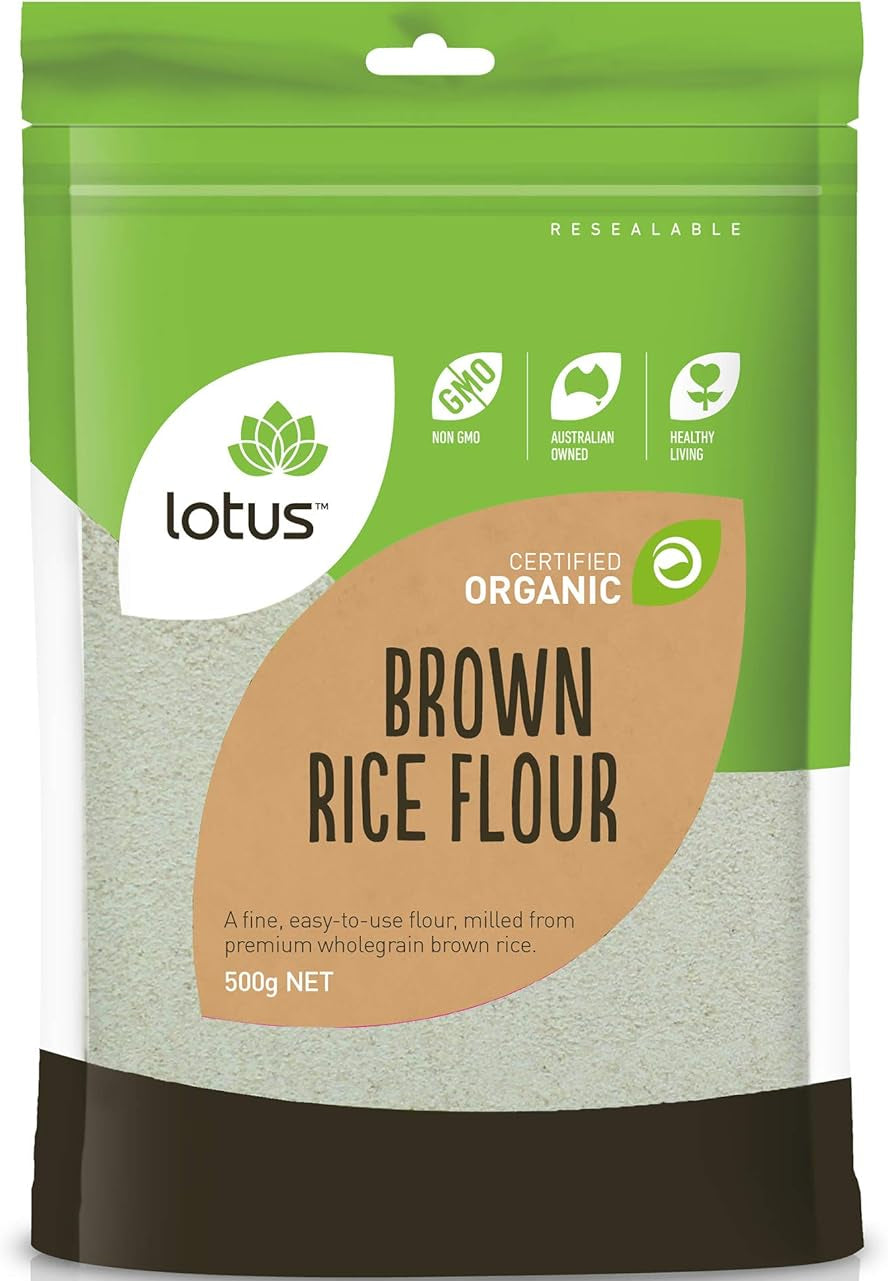 Lotus Organic Brown Rice Flour 500g