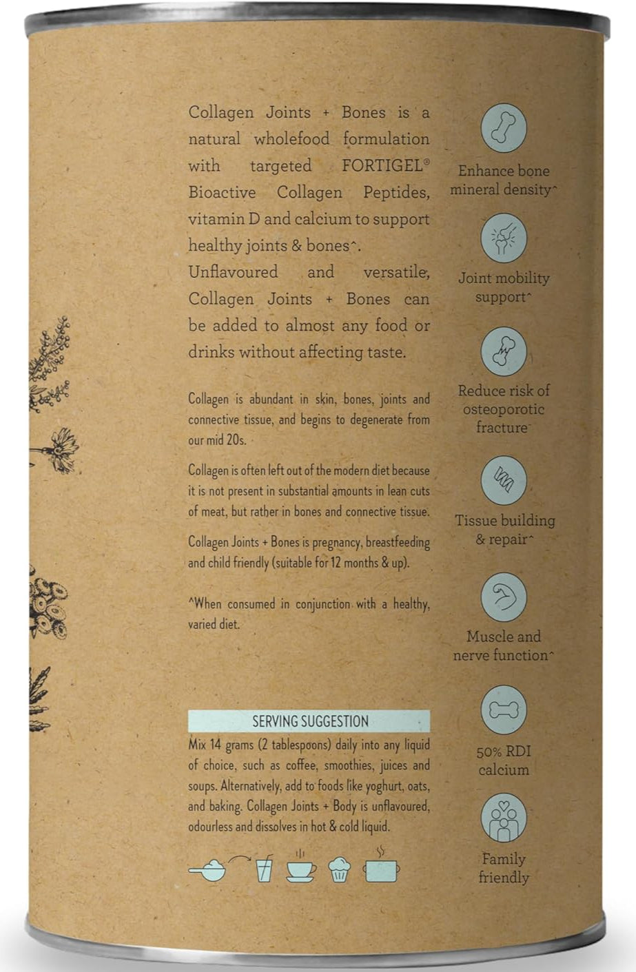 Nutra Organics Collagen Body Joint + Gut