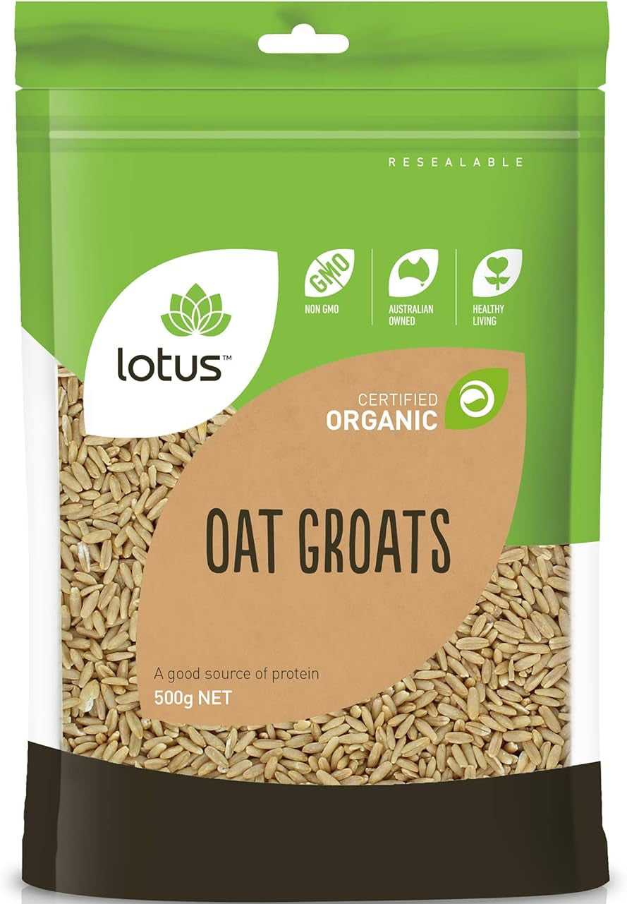 Lotus Organic Oat Groats 500g