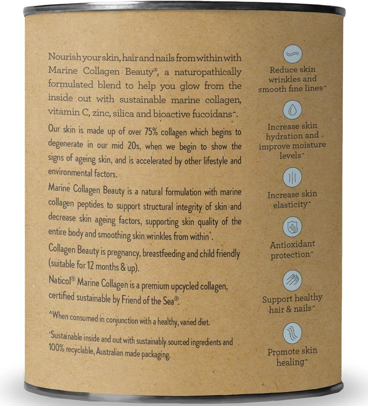 Nutra Organics Marine Collagen Beauty 225g