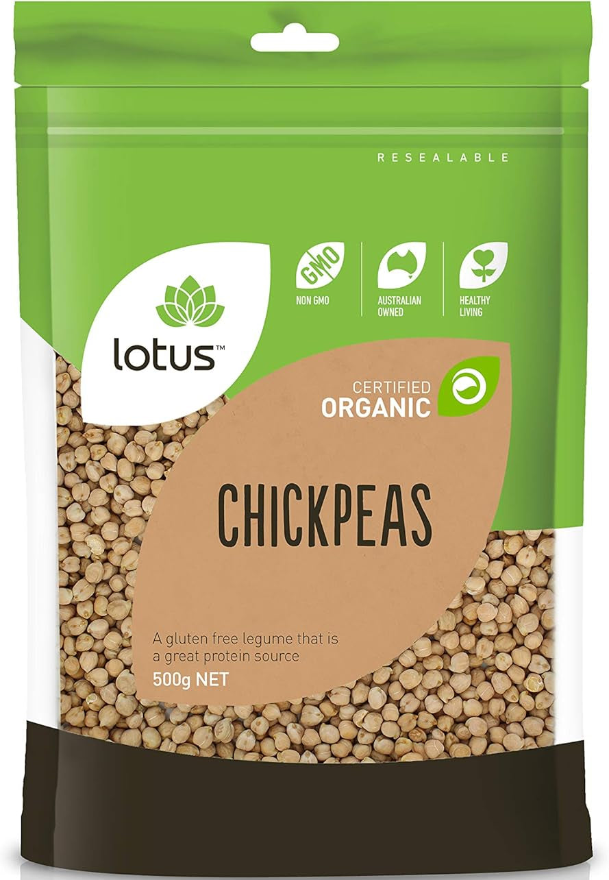 Lotus Organic Chickpeas 500g