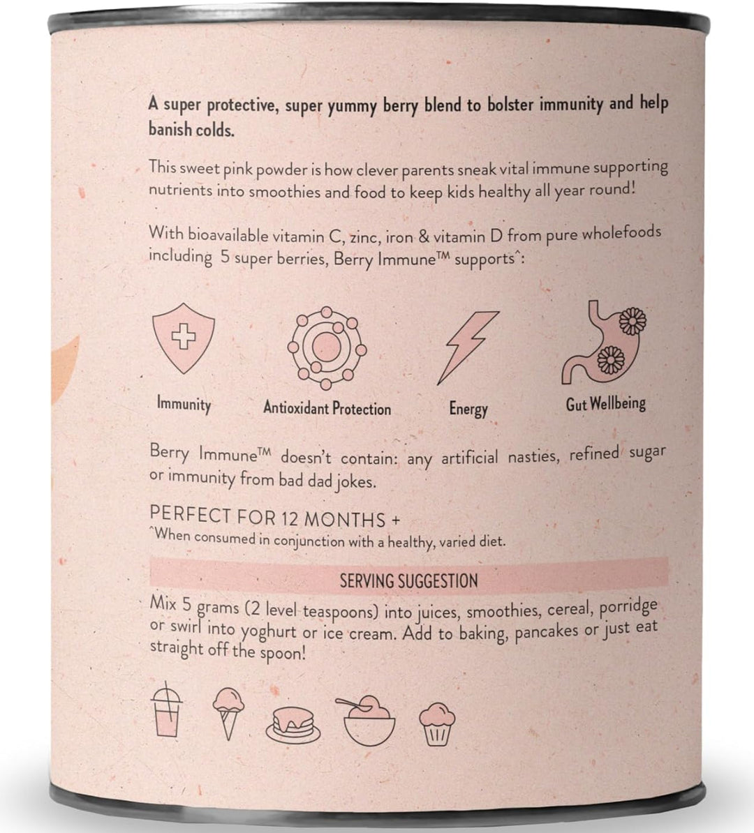 Nutra Organics Kidz Berry Immune Superfood