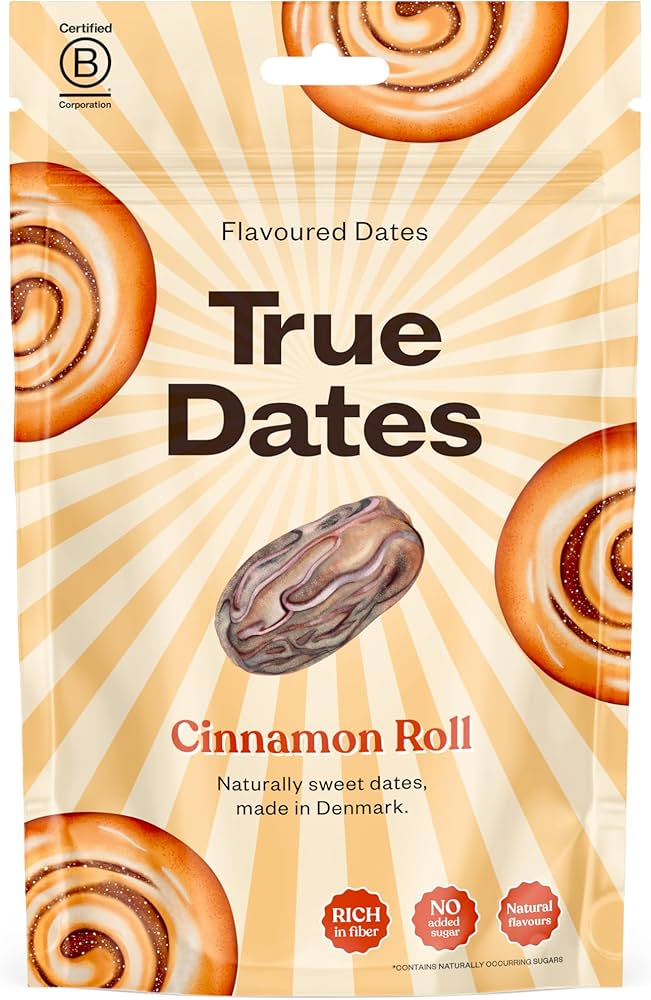 True Dates Cinnamon Roll 100g
