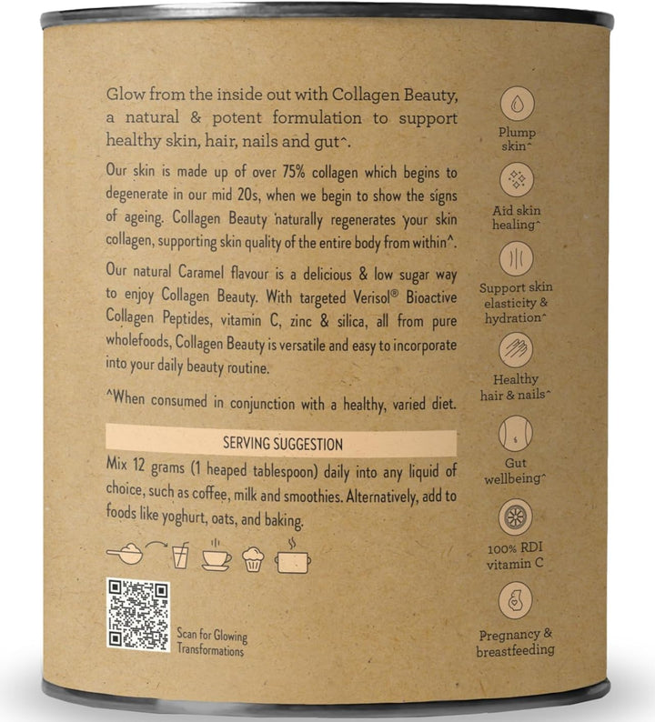 Nutra Organics Collagen Beauty Caramel 225g