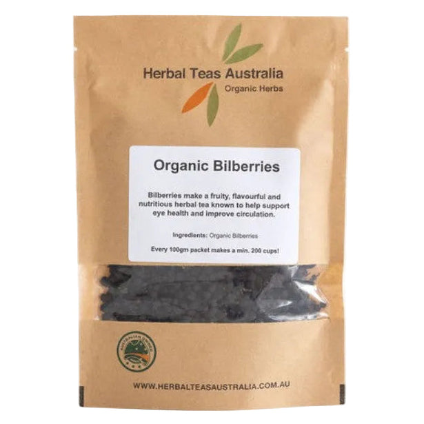 Herbal Teas Australia Bilberries 100g