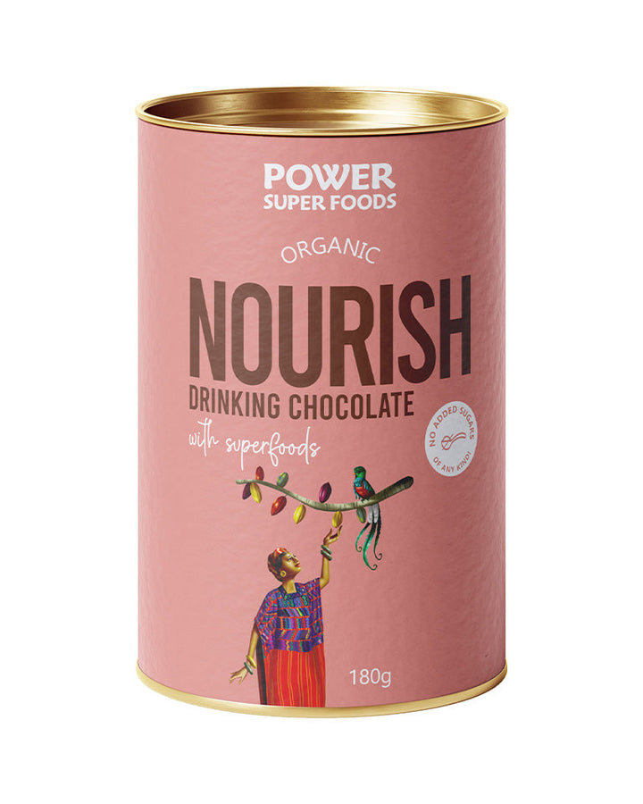 Power Super Foods Nourish Organic Drinking Chocolate 180g