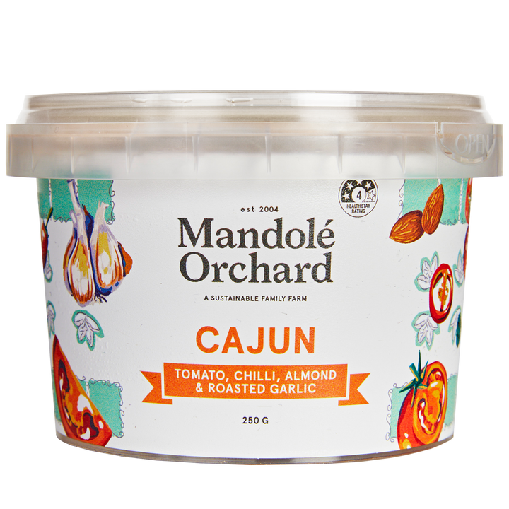 Mandole Premium Almond Dip Cajun 250g