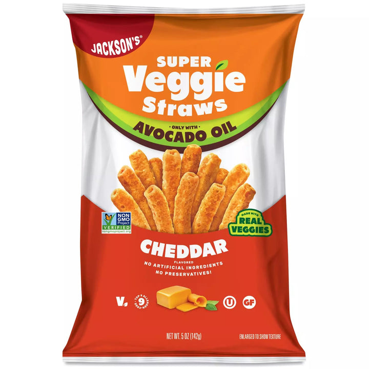 Jackson's Avocado Oil Veggie Straws Cheddar 142g