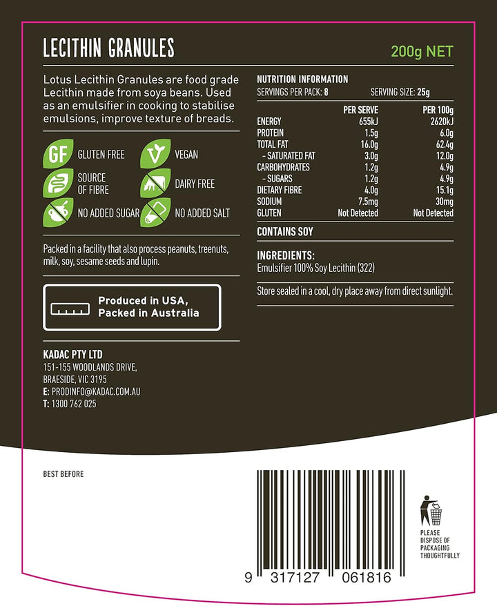 Lotus Lecithin Granules