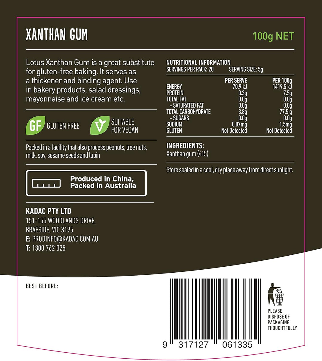 Lotus Xanthan Gum 100g