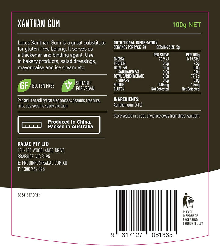 Lotus Xanthan Gum 100g