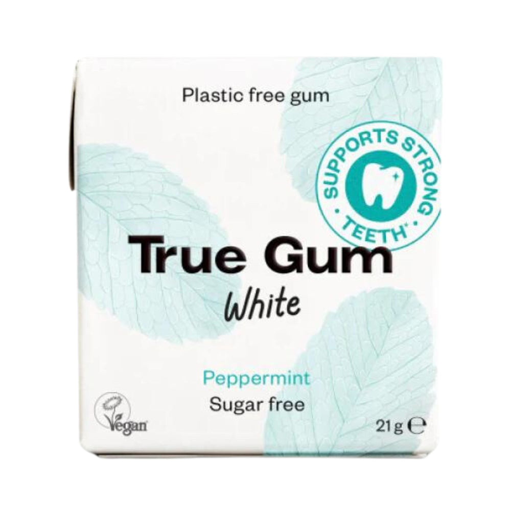 True Gum White Peppermint Gum 21g