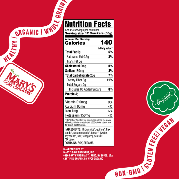 Mary's Gone Crackers Original 113g