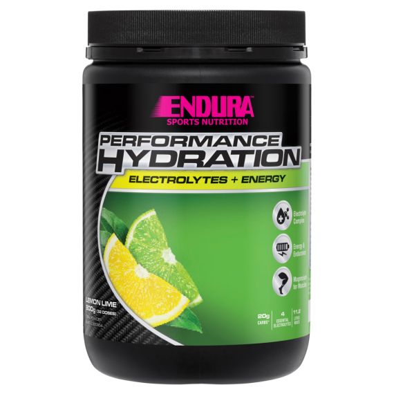 Endura Rehydration Low Carb Fuel Lemon Lime 128g