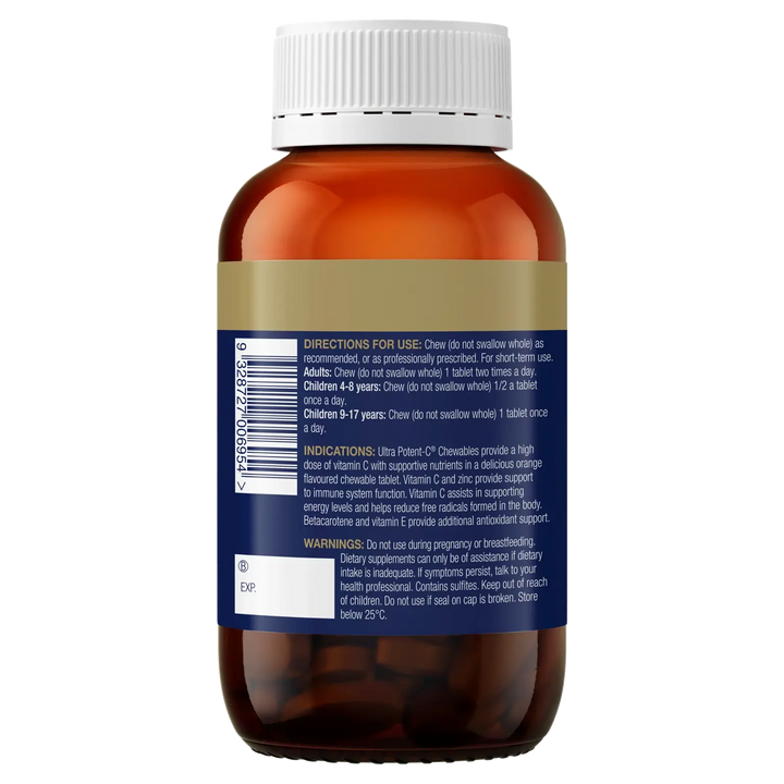 Bioceuticals Ultra Potent C Chewables 60t