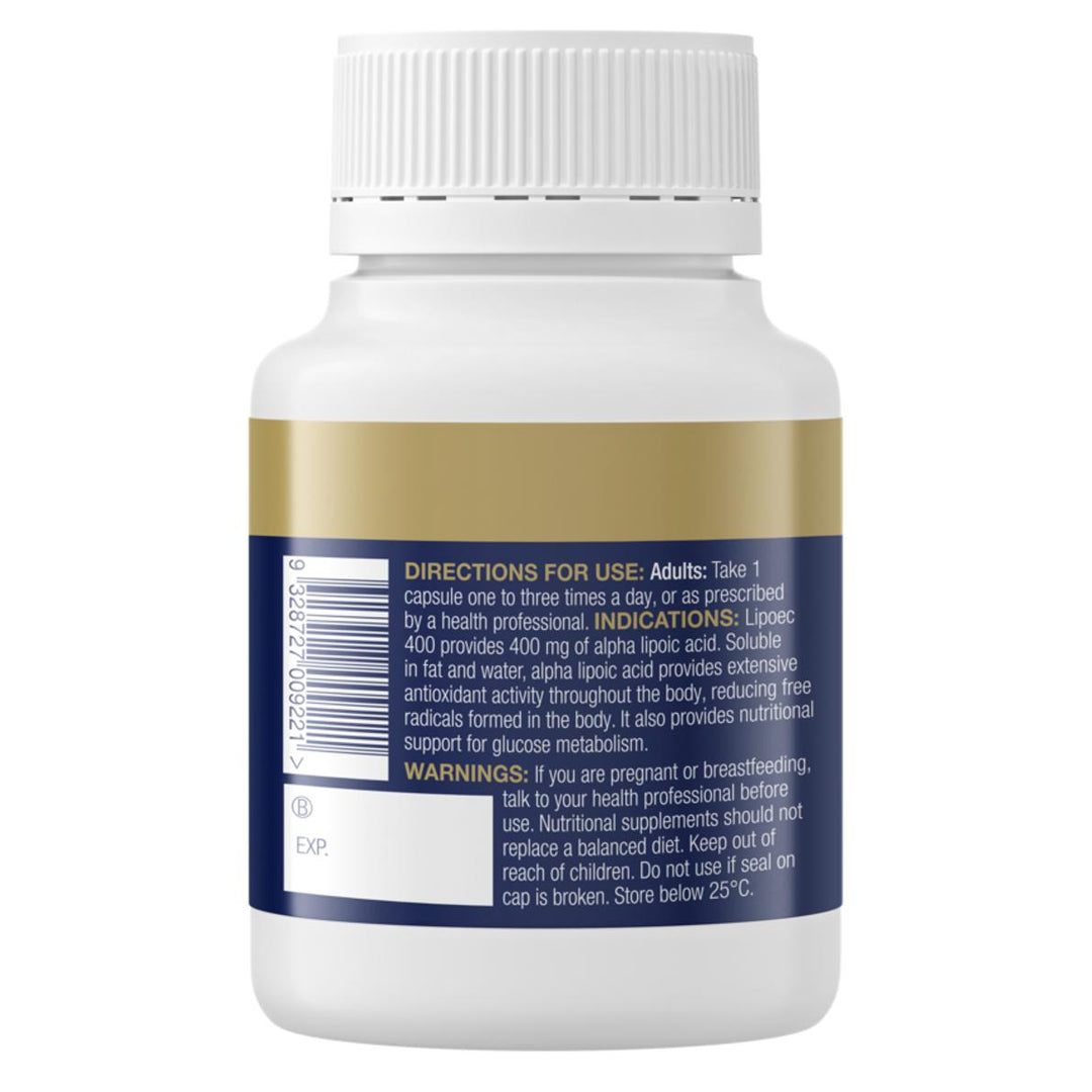 Bioceuticals Lipoec 400 60c