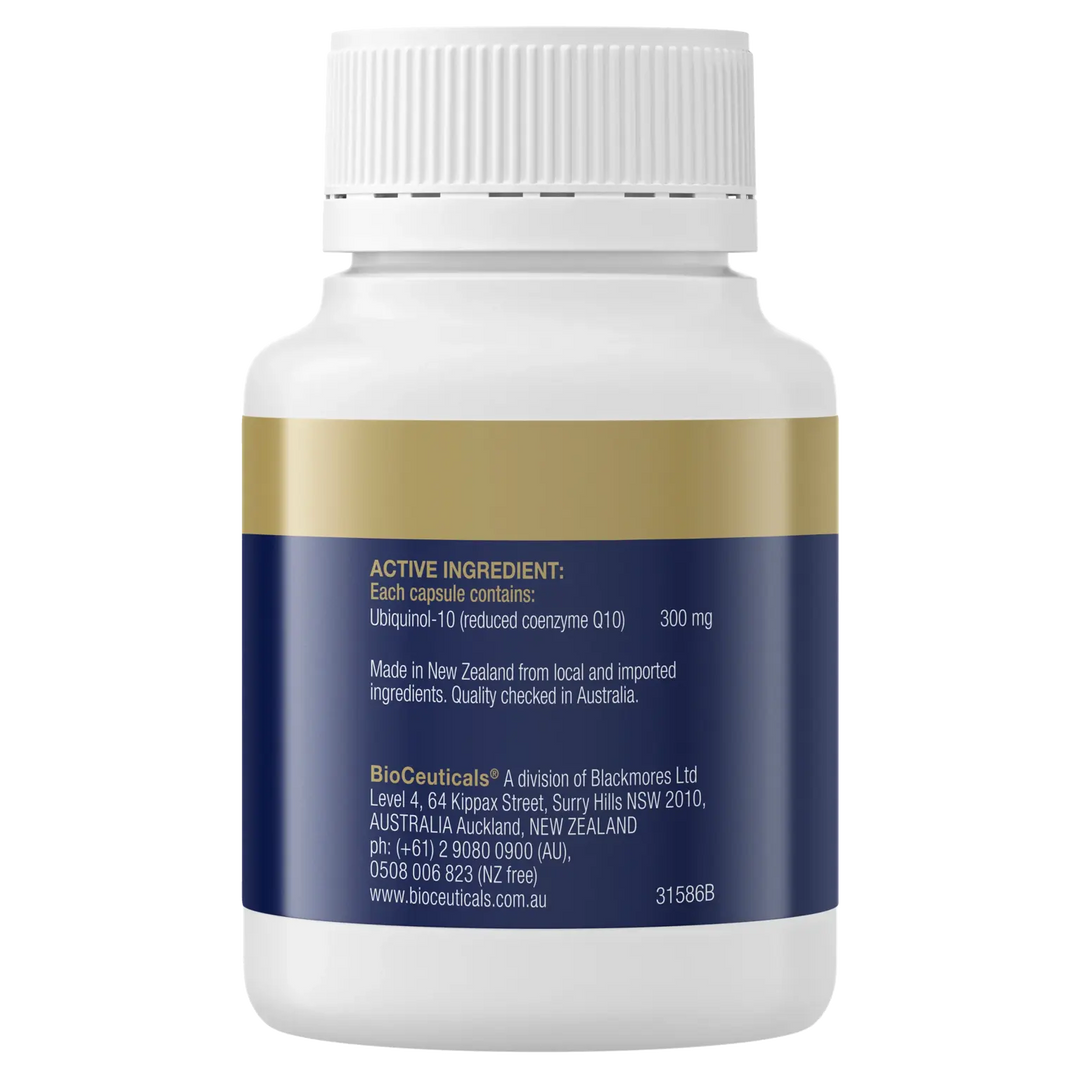 Bioceuticals Ubiquinol Bioactive 300mg 30c