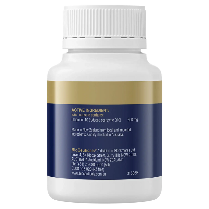 Bioceuticals Ubiquinol Bioactive 300mg 30c