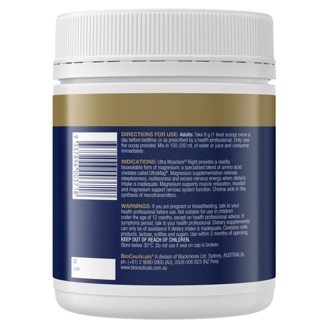 Bioceuticals Ultra Muscleze Night