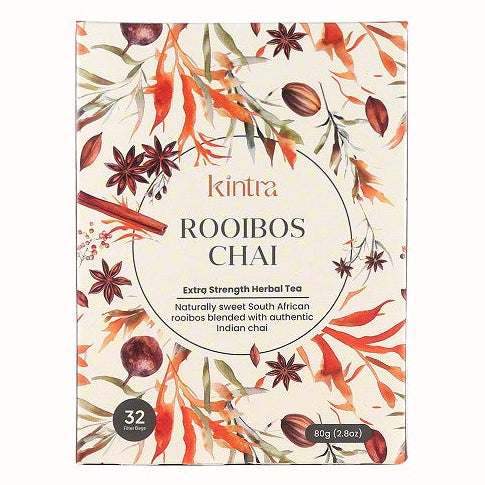 Kintra Foods Organic Rooibos Chai Tea 32tb